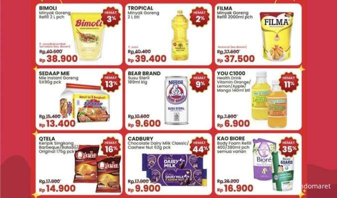 Promo Indomaret Weekend Hari Ini, Mie Sedaap & Sabun Mandi Biore Hemat Sampai 35%