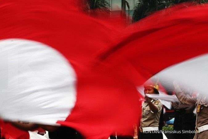 Presiden Jokowi Pimpin Upacara Peringatan ke-77 Hari Bhayangkara