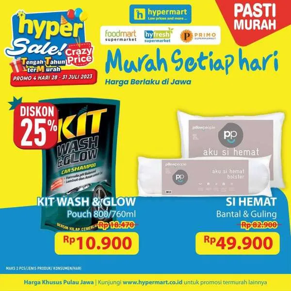Katalog Harga Promo JSM Hypermart Terbaru 28-31 Juli 2023