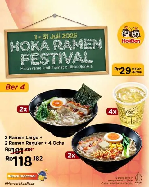 Promo HokBen Hoka Ramen Festival Ber-4