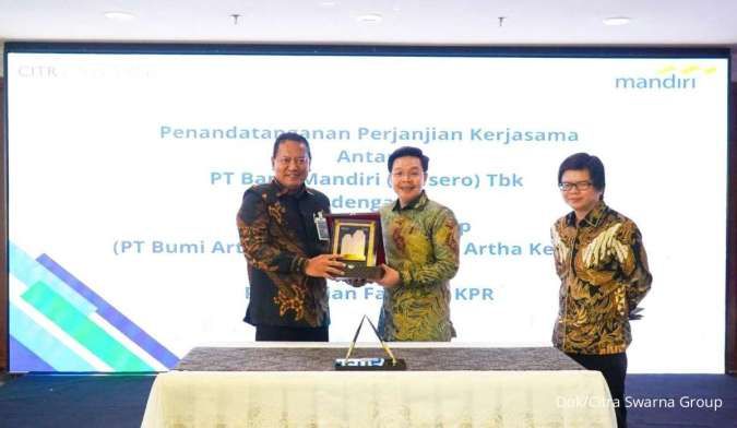  Bank Mandiri Fasilitasi KPR untuk Pembelian Rumah Citra Swarna Group 