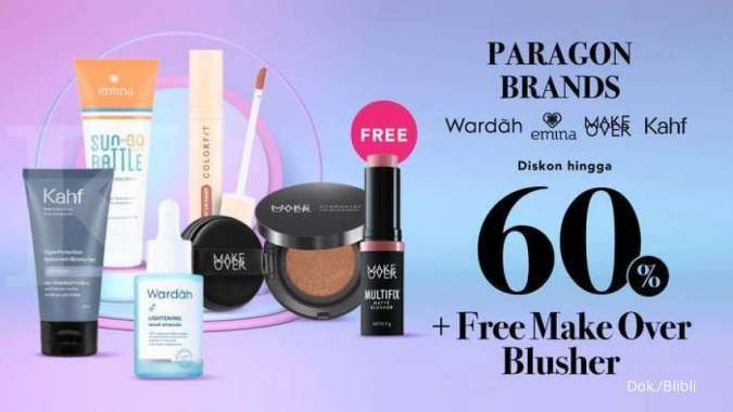 Promo Kosmetik dari Paragon, Ada Banyak Brand Tawarkan Diskon s/d 60%