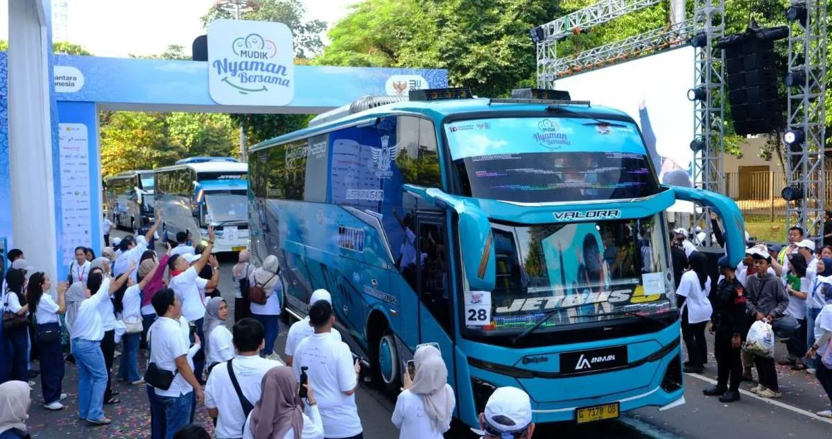 Mudik Lebaran 2026, Peruri Gunakan 13 Bus Angkut 500 Pemudik ke Tiga Kota