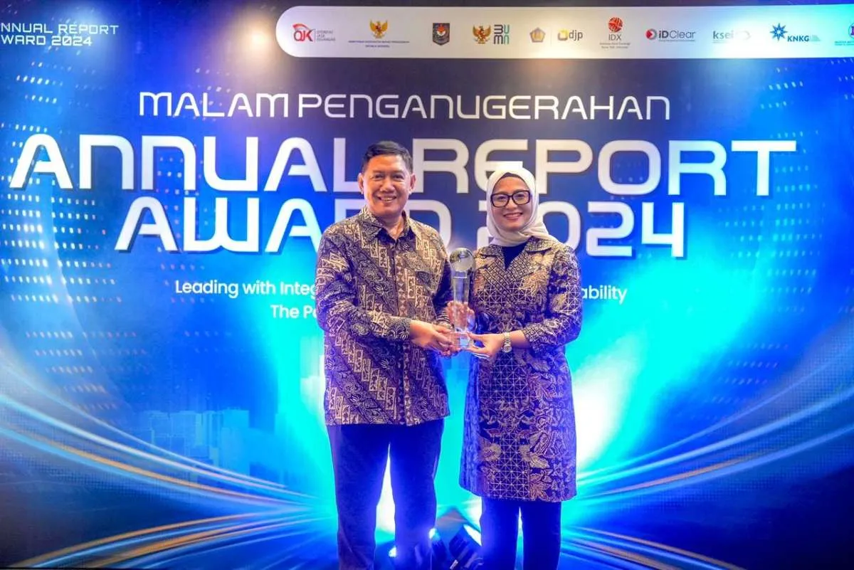 Empat Tahun Beruntun, Bank Mandiri Kembali Juara 1 Annual Report Award 2024