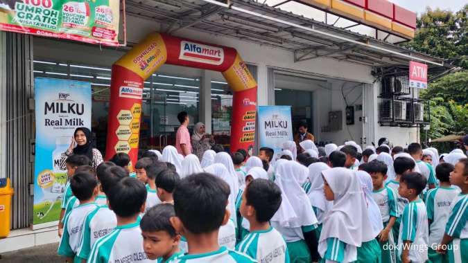 Isi Piringku, Salah Satu Permainan Edukasi Milku dan Alfamart