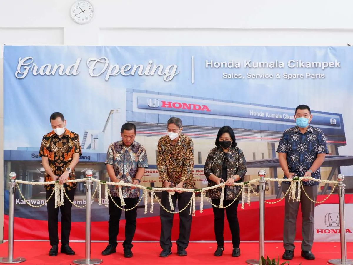  Honda Resmikan Dealer Pertama di Cikampek Mmlalui Honda Kumala Cikampek