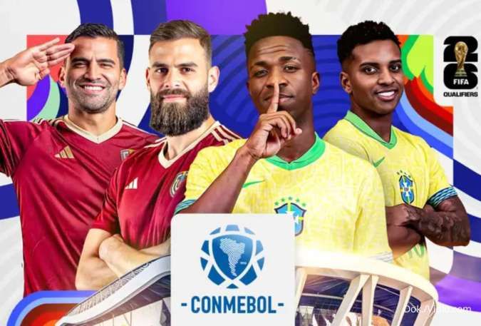 Link Live Streaming Venezuela vs Brasil di Kualifikasi Piala Dunia, Jam 04.00 WIB