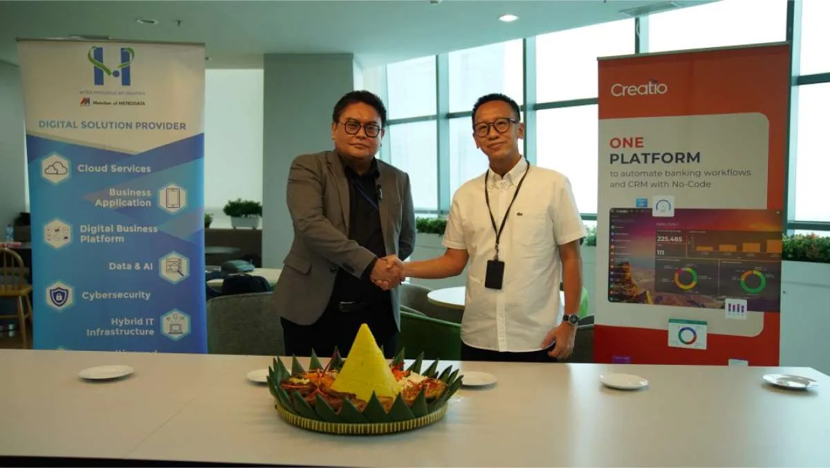Entitas Anak Usaha Metrodata Jalin Kemitraan Strategis dengan Creatio