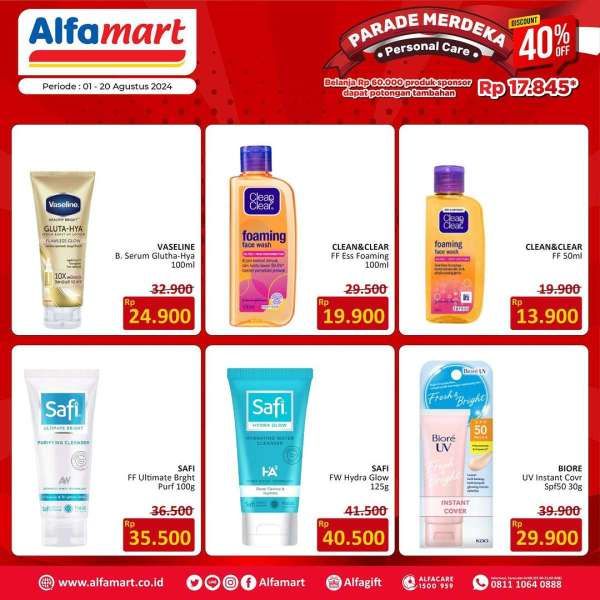 Promo Alfamart Parade Merdeka 1-20 Agustus 2024