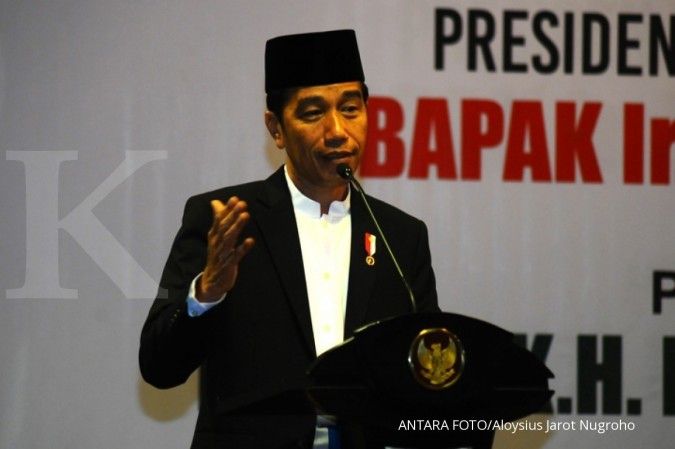 Jokowi janjikan pembangunan 1.000 balai pelatihan di Pesantren