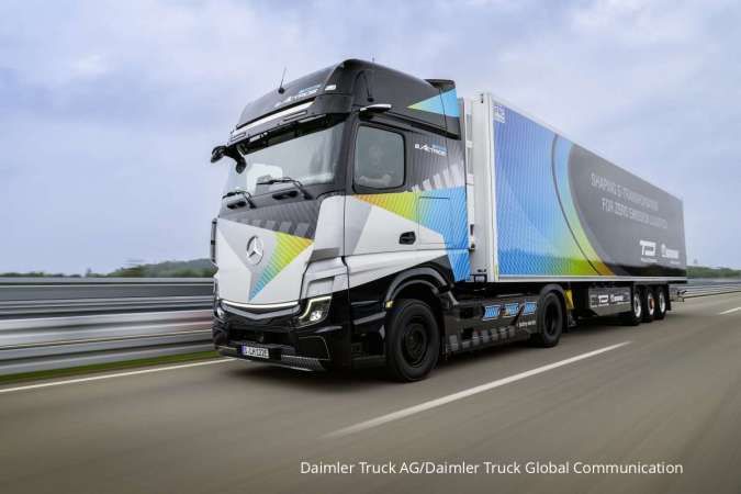 Daimler Truck Raih Kenaikan Pendapatan pada Kuartal I-2023 di Pasar Global