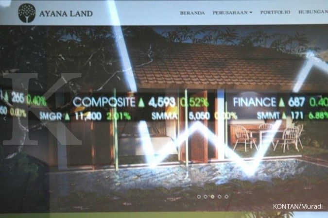 IPO Ayana Land, harga penawaran dipatok Rp 103