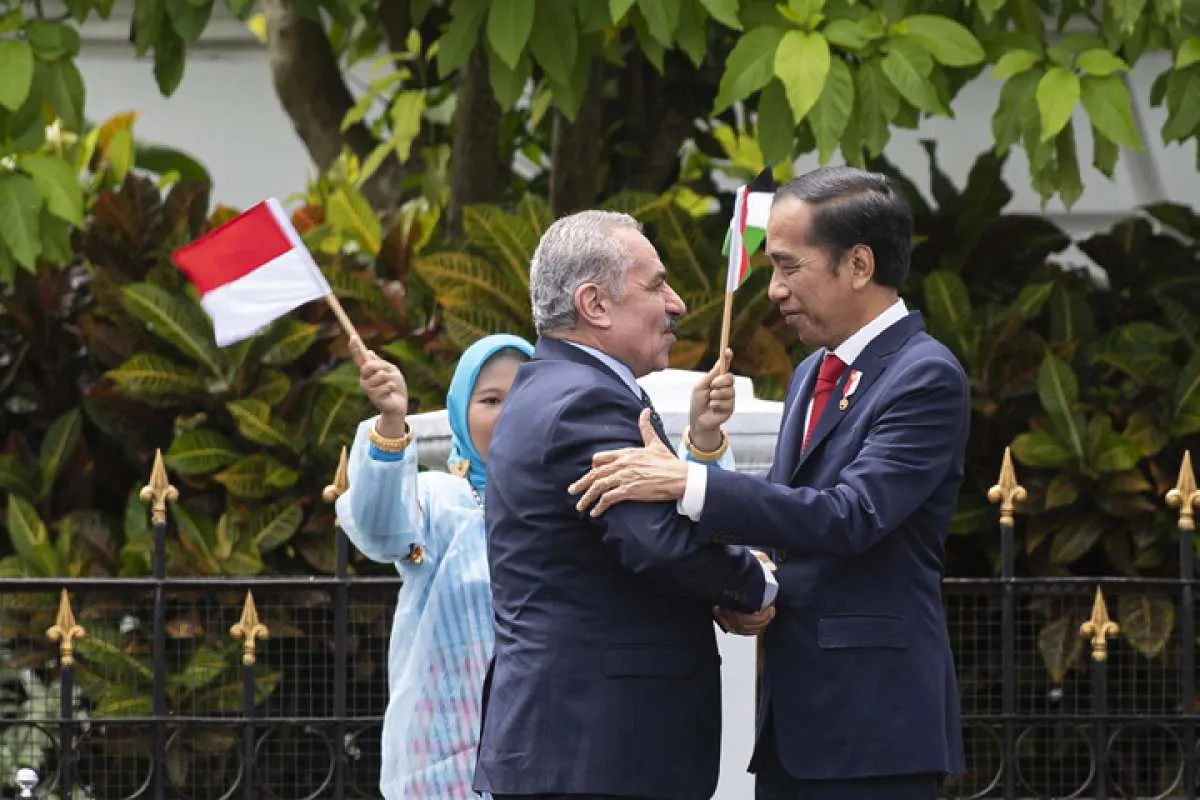 PM Palestina Bertemu Jokowi di Istana Bogor, Suarakan Setop Pendudukan Israel