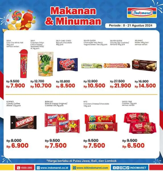Promo Indomaret Super Hemat Periode 8-21 Agustus 2024