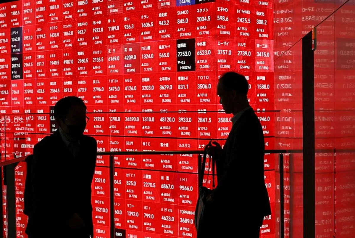 Bursa Asia Memerah di Awal September, Investor Tunggu Data Payroll AS