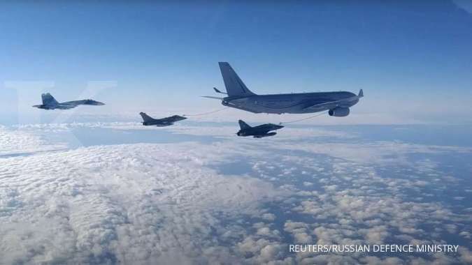 Jet Tempur Rusia Sambut Patroli Gabungan Militer Jerman dan Prancis