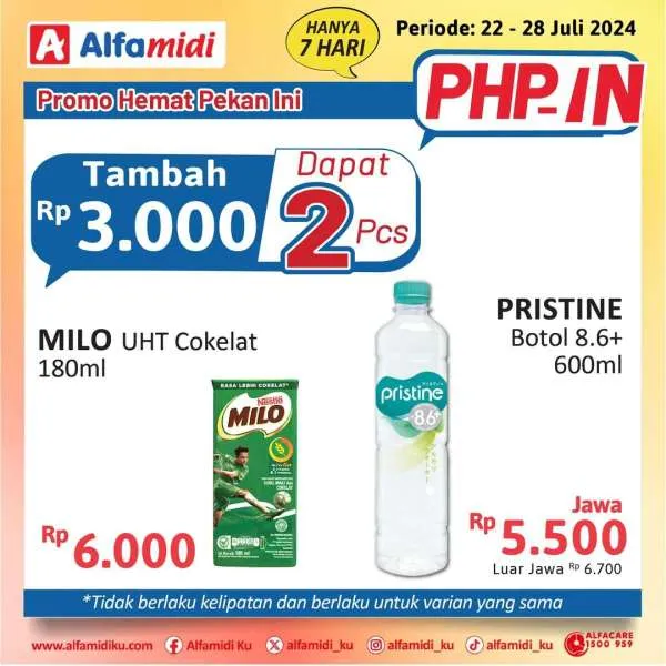 Promo Alfamidi Hanya 7 Hari Periode 22-28 Juli 2024