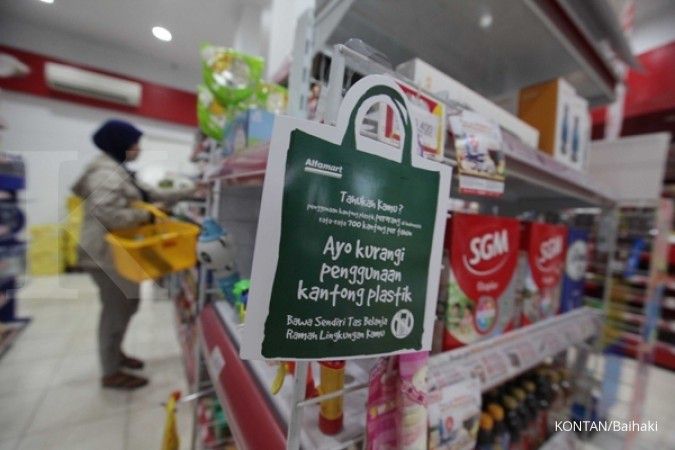 Sediakan plastik sekali pakai, pusat perbelanjaan akan didenda Rp 25 juta