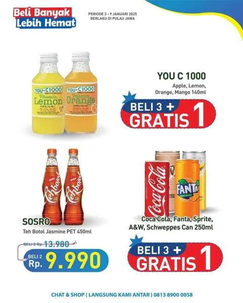 Promo Hypermart Beli Banyak Lebih Hemat Periode 3-9 Januari 2025