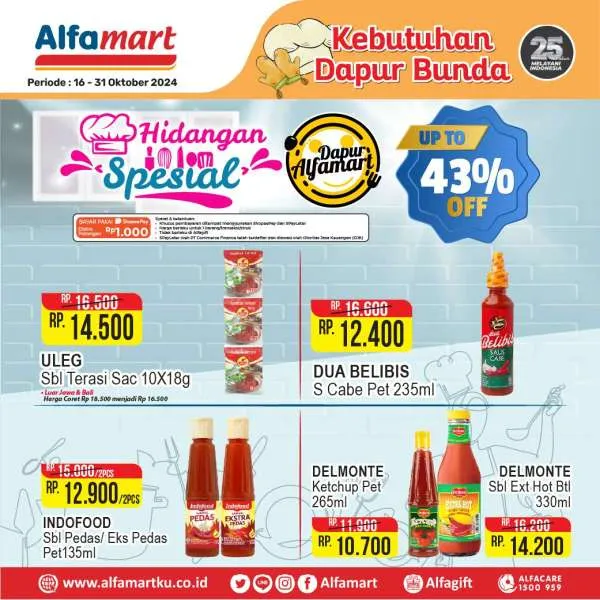 Promo Alfamart Kebutuhan Dapur Periode 16-31 Oktober 2024