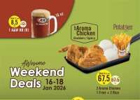 Promo A&W Weekend Deals 16–18 Januari, Beli Paket Ayam Dapat Free 2 Cheeseburger 