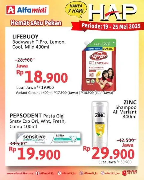 Promo Alfamidi Hemat Satu Pekan Periode 19-25 Mei 2025