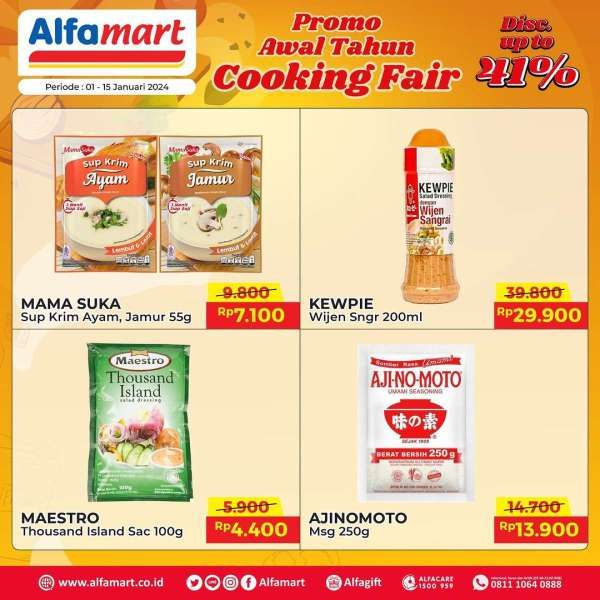 Promo Alfamart Terbaru 1-15 Januari 2024 Belanja Kebutuhan Dapur