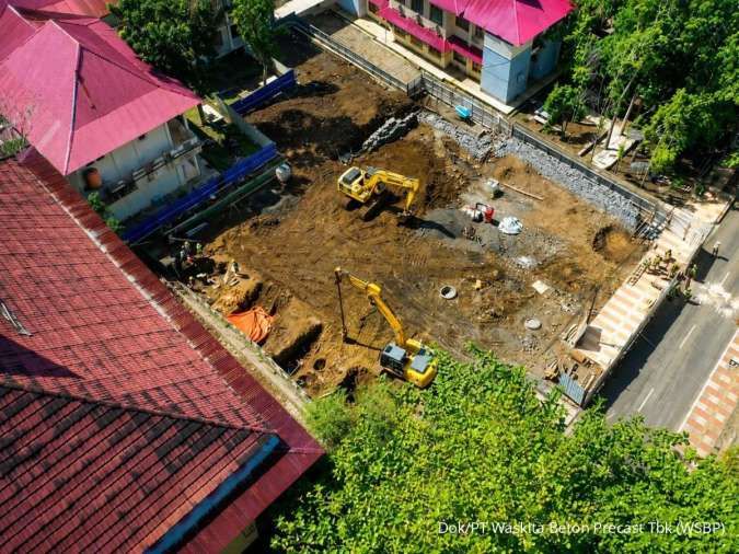 Waskita Beton (WSBP) Garap Proyek Gedung Laboratorium Universitas Khairun Ternate