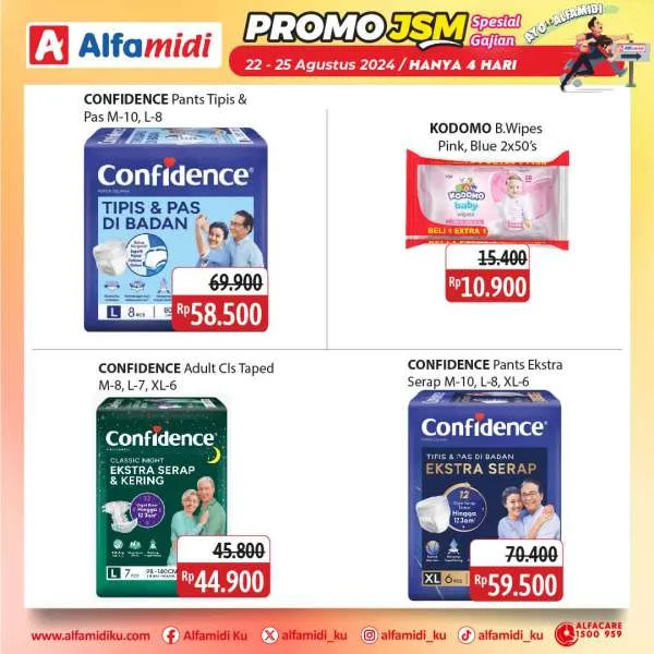 Promo JSM Alfamidi Spesial Gajian Periode 22-25 Agustus 2024