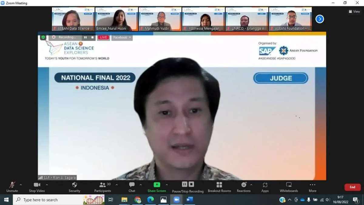 ASEAN Foundation dan SAP Mengumumkan Juara Nasional ASEAN Data Science Explorer