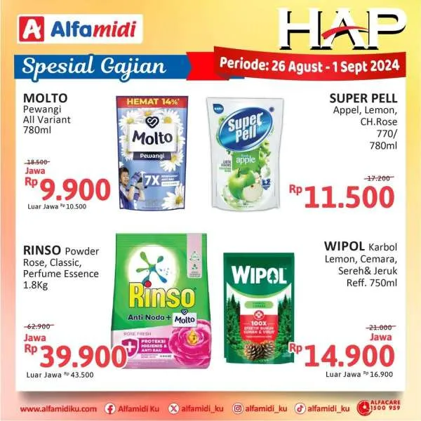 Promo Alfamidi Hemat Satu Pekan Periode 26 Agustus-1 September 2024