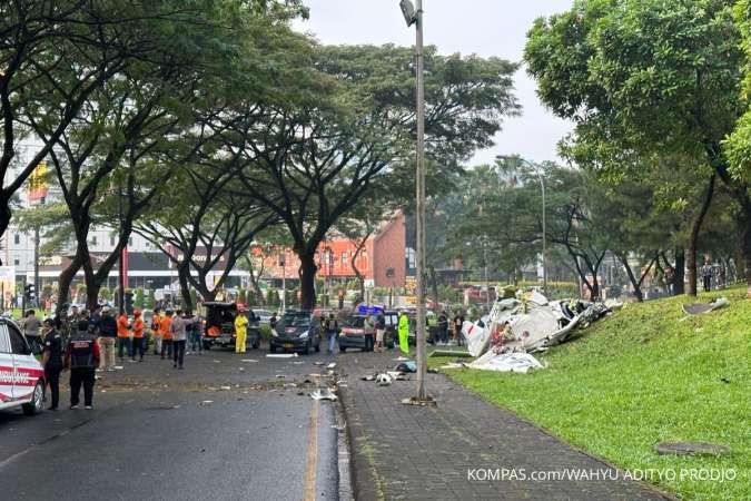 Pesawat Latih Ringan Jatuh di BSD Minggu (19 Mei 2024), Tiga Orang Tewas