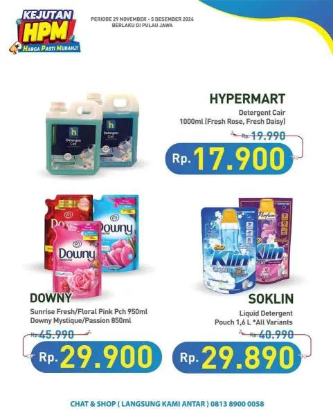 Promo Hypermart Harga Pasti Murah Periode 29 November-5 Desember 2024