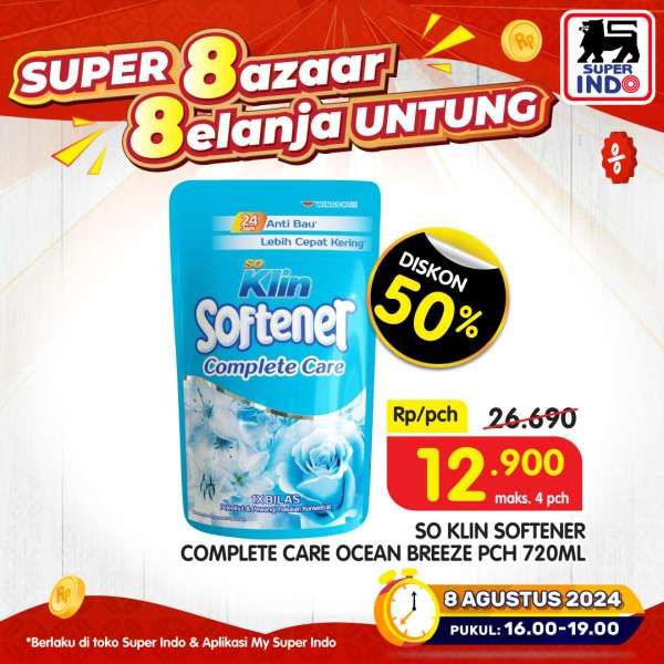 Promo 8.8 Superindo 8 Agustus 2024
