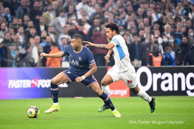 Hasil Ligue 1 Marseille vs PSG: Imbang 0-0, Les Pocheens tahan laju Les Parisiens