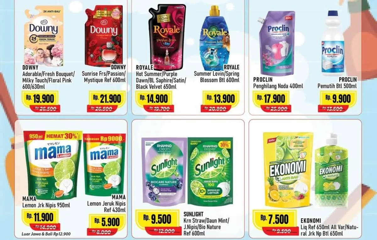 Promo Alfamart Home Care 16-30 November 2025, Downy-Mama Lemon Diskon hingga 40%