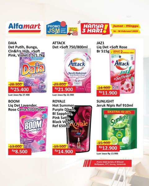 Promo JSM Alfamart Weekend 14-16 Februari 2025