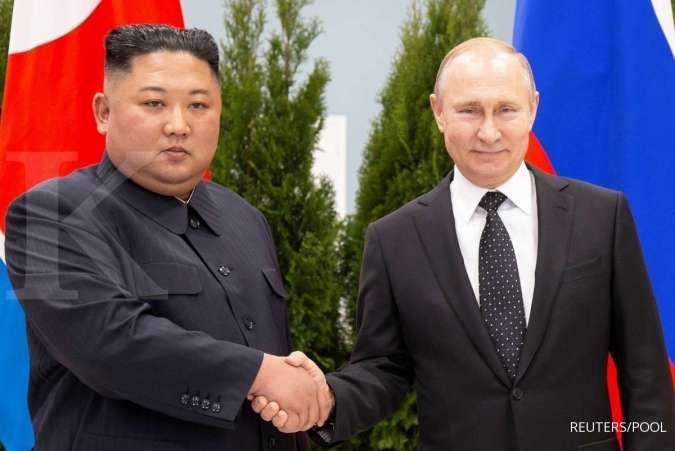 Berharap dapat dukungan, Kim Jong Un bertemu Vladimir Putin untuk pertama kalinya