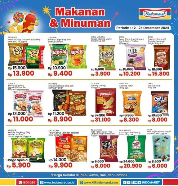 Promo Indomaret Super Hemat Periode 12-25 Desember 2024