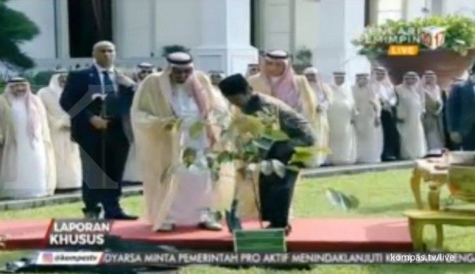 Pohon ulin, simbol persahabatan Indonesia-Arab