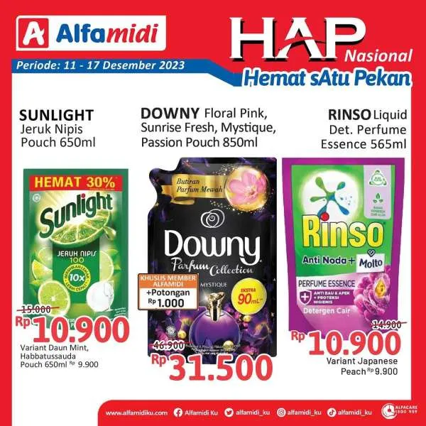 Promo Alfamidi Hemat Satu Pekan Periode 11-17 Desember 2023