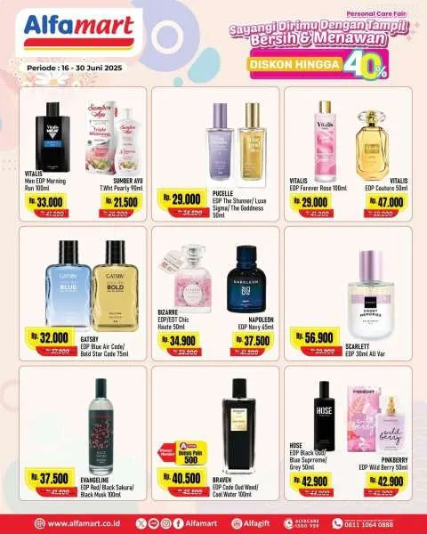 Promo Alfamart Personal Care Fair Periode 16-30 Juni 2025
