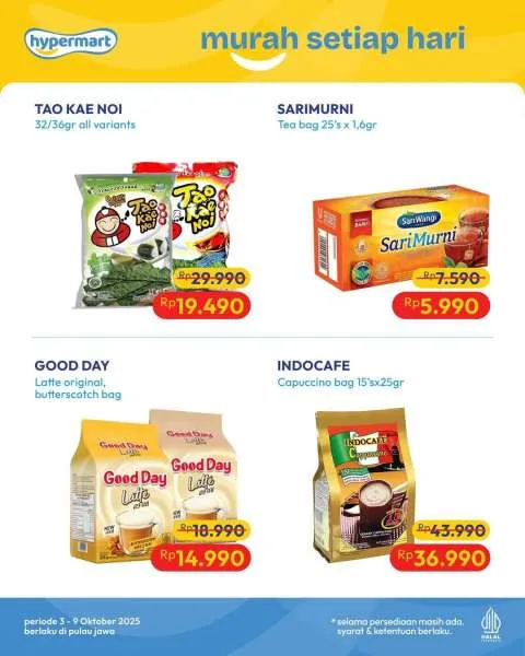 Promo JSM Hypermart Weekend Periode 3-6 Oktober 2025