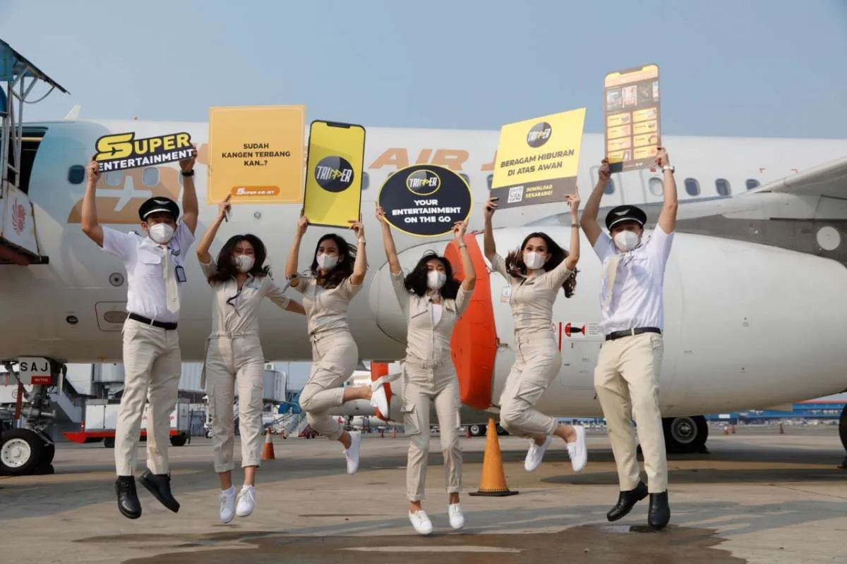Super Air Jet hadirkan Super Entertainment, aplikasi hiburan gratis untuk penumpang