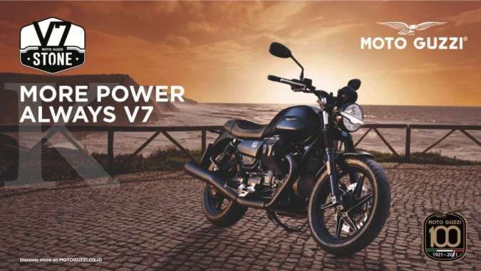 Piaggio usung Moto Guzzi New V7 sebagai motor premium bernuansa retro