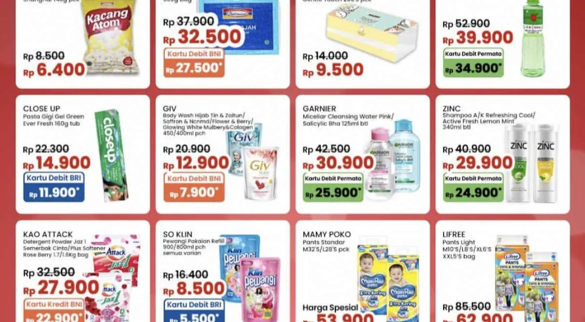 Promo JSM Indomaret Hari Ini 26 Mei 2024, Belanja Lebih Murah dengan BRI dan BNI