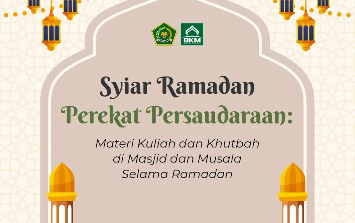 Materi Kultum Ramadhan Hari Ke-1 dari Bimas Islam Kemenag RI