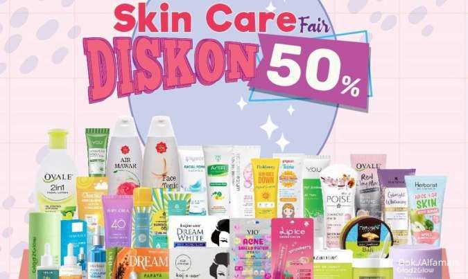 Promo Alfamart Skin Care Fair 1-15 November 2024, Serum-Sunscreen Diskon s/d 50%