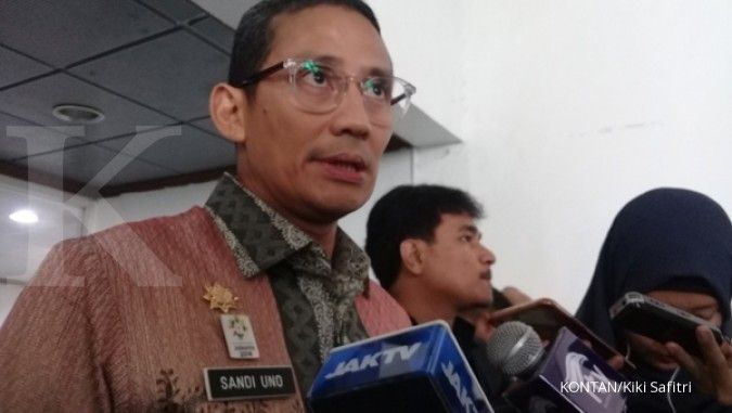 Masuk kandidat cawapres Prabowo, Sandiaga Uno irit komentar