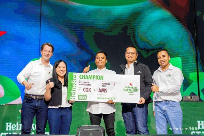 Sahrudin Damanik Wakili Indonesia di Kompetisi Heineken Star Quality di Belanda